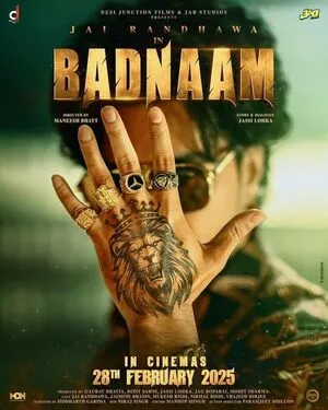 Badnaam 2025 Punjabi WEB-DL 720p - 480p - 1080p Movie Poster