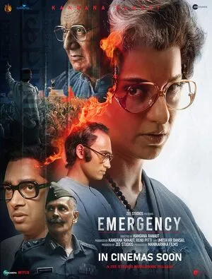 Emergency 2025 Hindi WEB-DL 720p - 480p - 1080p Movie Poster