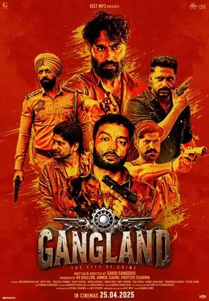 Gangland: The City of Crime 2025 Punjabi WEB-DL 720p - 480p - 1080p Movie Poster