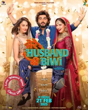 Mere Husband Ki Biwi 2025 Hindi Dubbed WEB-DL 720p - 480p - 1080p Movie Poster