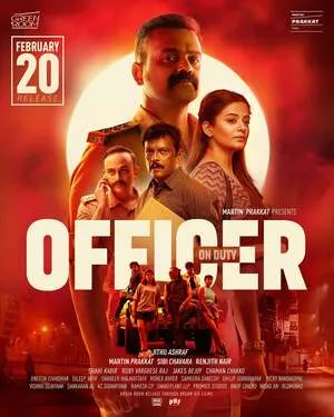 Officer on Duty 2025 Hindi Dual Audio WEB-DL 720p - 480p - 1080p Movie Poster