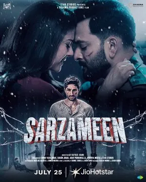 Sarzameen 2025 Hindi WEB-DL 720p - 480p - 1080p Movie Poster