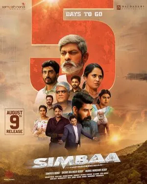 Simbaa 2024 Hindi Audio WEB-DL 1080p - 720p - 480p Movie Poster