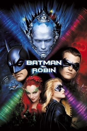 Batman & Robin (1997) Hindi Dual Audio Bluray 720p [1.0GB] Download Movie Poster