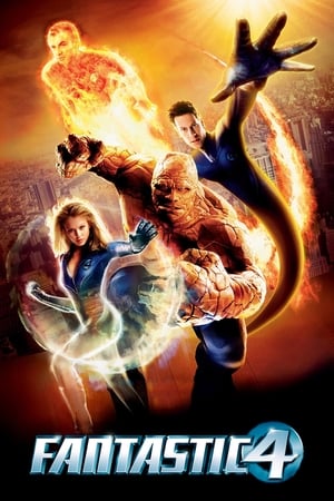 Fantastic Four (2005) 100MB Dual Audio [Hindi-Enlish] Movie Poster