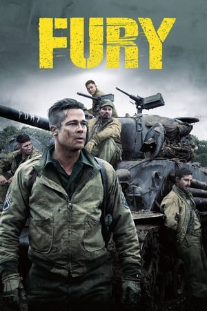 Fury (2014) Hindi Dual Audio 720p BluRay [1GB] Movie Poster