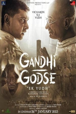 Gandhi Godse Ek Yudh 2023 Hindi Movie DVDScr 720p – 480p Movie Poster