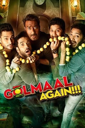 Golmaal Again (2017) Movie 480p DVDRip Download - 1.3GB Movie Poster