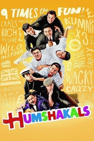 Humshakals (2014) Hindi Movie 480p HDRip - [450MB] Movie Poster