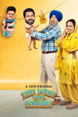 Jinne Jamme Saare Nikamme (2021) Punjabi Movie 720p HDRip x264 [1GB] Movie Poster