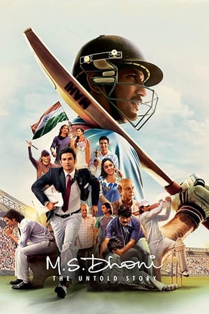 M S Dhoni The Untold Story 2016 Hindi Movie 720p HDRip x264 [1.3GB] Movie Poster