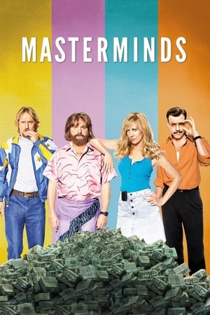 Masterminds (2016) Hindi Dual Audio 720p BluRay [1GB] Movie Poster