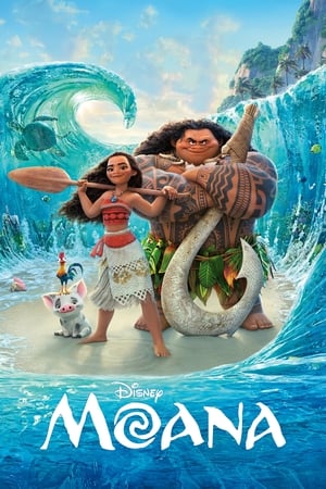 Moana 2016 Hindi Dubbed HDTS 900MB Movie Poster