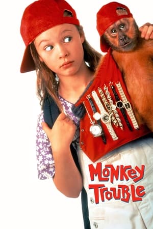 Monkey Trouble (1994) BRRip HEVC 110MB Dual Audio[Hindi] Movie Poster