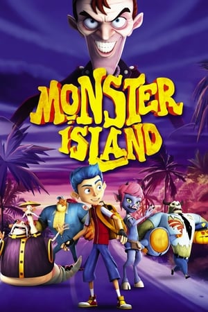 Monster Island 2019 Hindi Dual Audio 480p HDRip 300MB Movie Poster