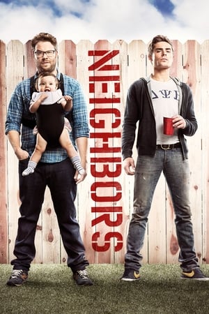 Neighbors (2014) Hindi Dual Audio 480p BluRay 340MB Movie Poster