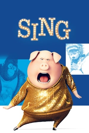 Sing 2016 300MB Hindi Dubbed Bluray Download Movie Poster