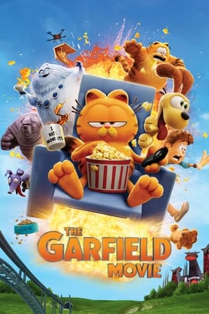 The Garfield Movie 2024 Hindi CAMRip 1080p Movie Poster