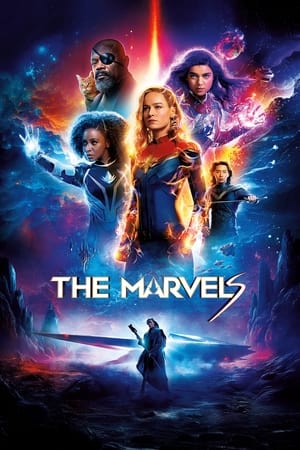 The Marvels 2023 Hindi (ORG) Dual Audio HDRip 720p – 480p Movie Poster