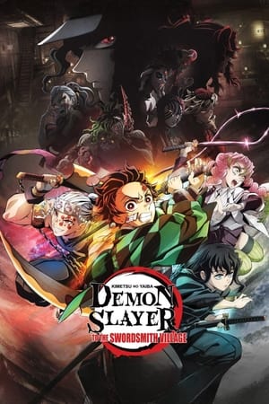 Demon Slayer Swordsmith Village (2023) Hindi Dual Audio HDRip 720p – 480p Movie Poster