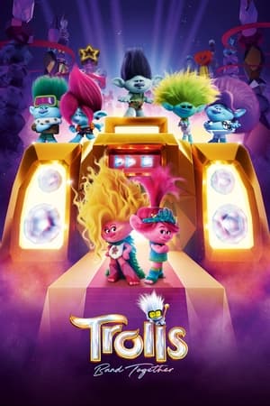 Trolls Band Together 2023 Hindi Dual Audio HDRip 720p – 480p Movie Poster