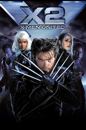 X-Men 2 (2003) Hindi Dual Audio 480p BluRay 350MB Movie Poster