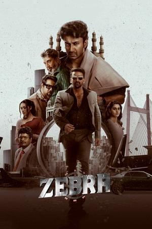 Zebra 2024 Hindi Dubbed CAMRip 1080p Movie Poster